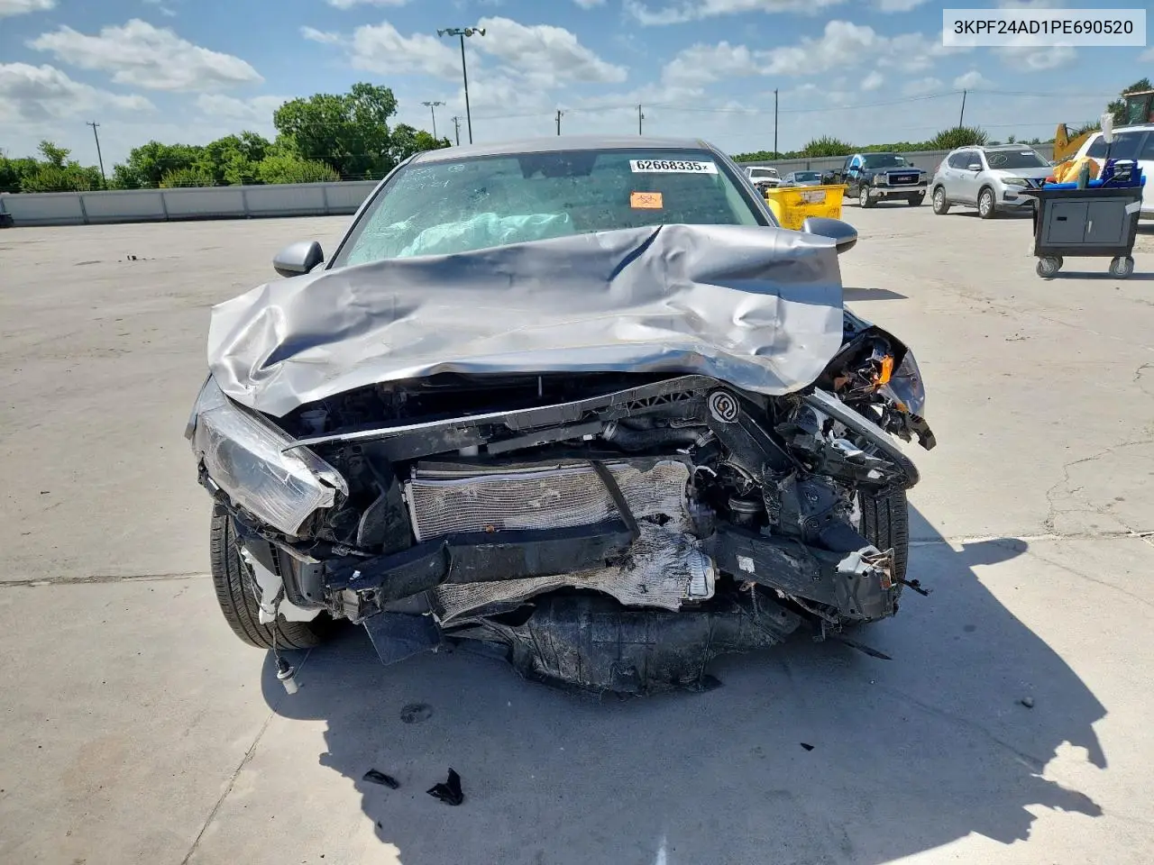 2023 Kia Forte Lx VIN: 3KPF24AD1PE690520 Lot: 62668335