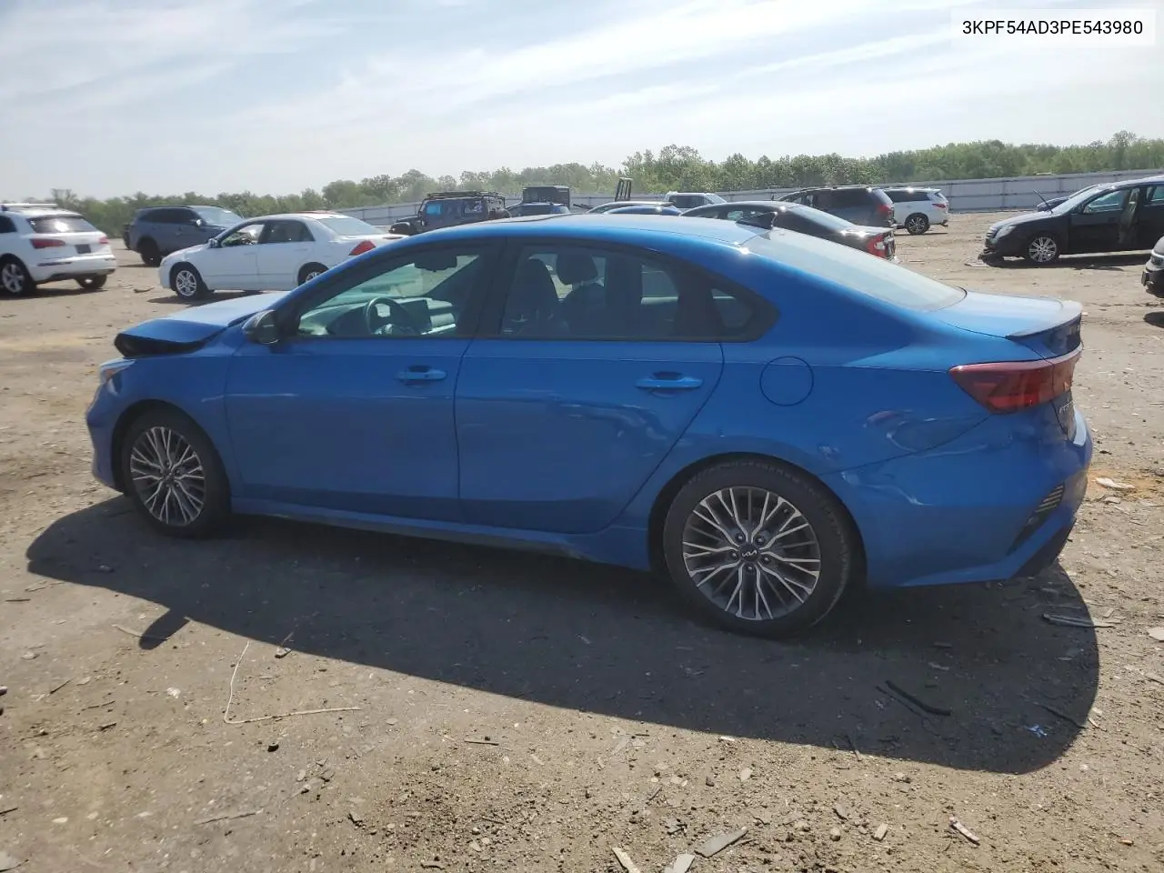 2023 Kia Forte Gt Line VIN: 3KPF54AD3PE543980 Lot: 62909305