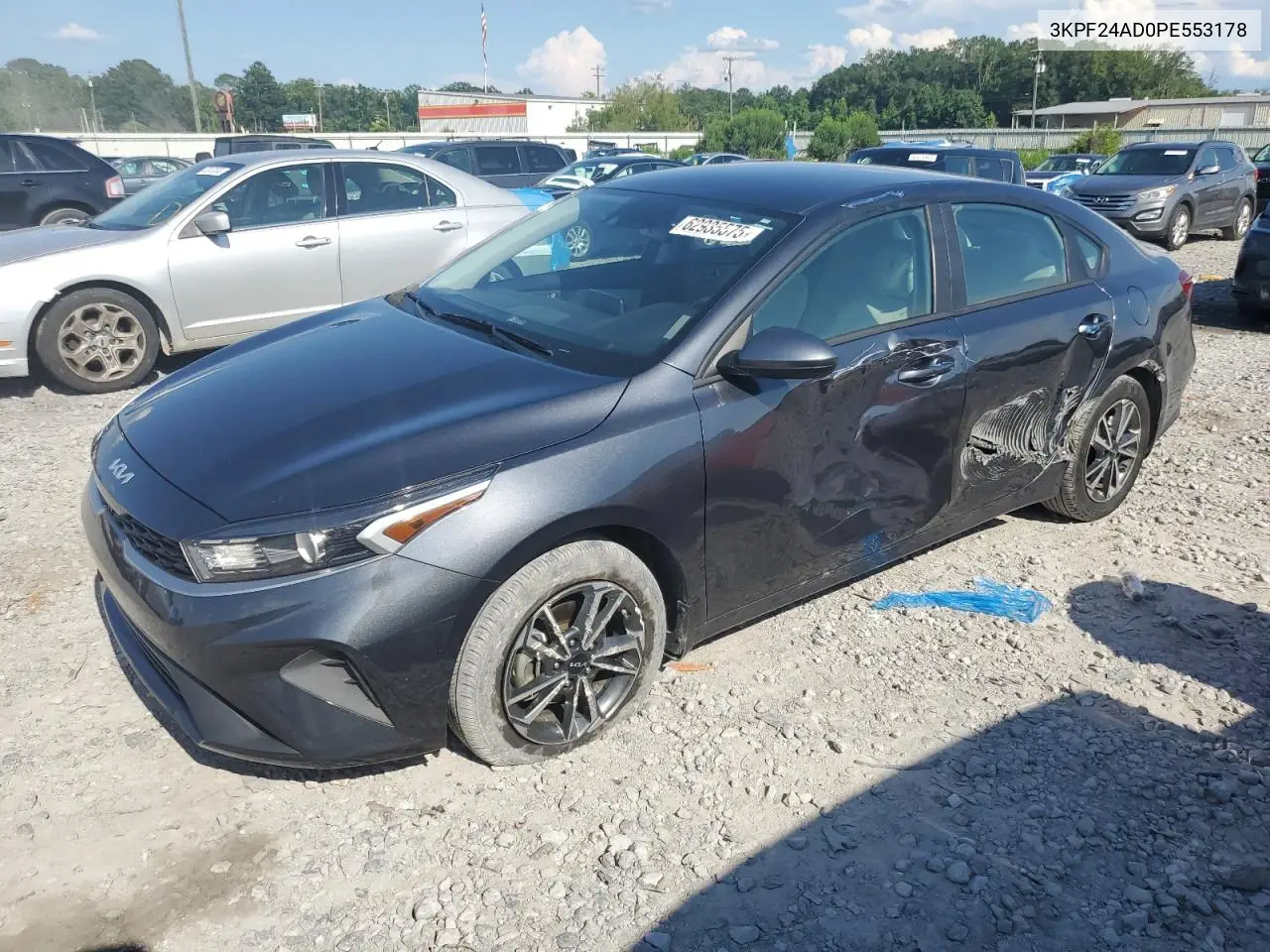 2023 Kia Forte Lx VIN: 3KPF24AD0PE553178 Lot: 62935575