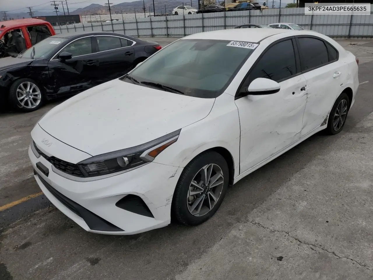 2023 Kia Forte Lx VIN: 3KPF24AD3PE665635 Lot: 65798015