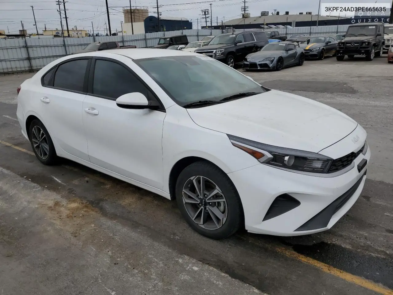 2023 Kia Forte Lx VIN: 3KPF24AD3PE665635 Lot: 65798015
