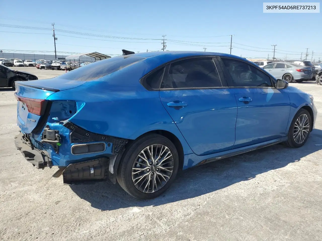 2024 Kia Forte Gt Line VIN: 3KPF54AD6RE737213 Lot: 45044295
