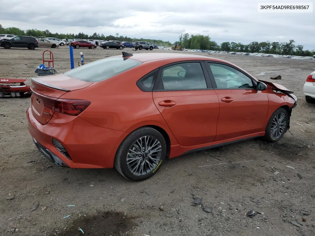 2024 Kia Forte Gt Line VIN: 3KPF54AD9RE698567 Lot: 56413015
