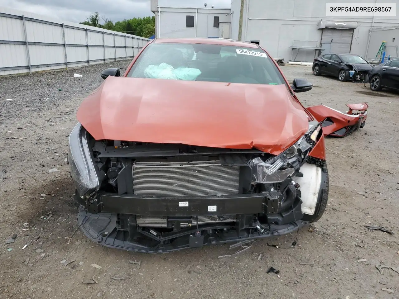 2024 Kia Forte Gt Line VIN: 3KPF54AD9RE698567 Lot: 56413015