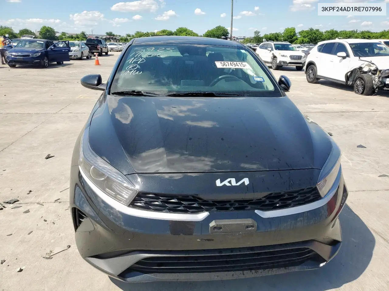 2024 Kia Forte Lx VIN: 3KPF24AD1RE707996 Lot: 56749415
