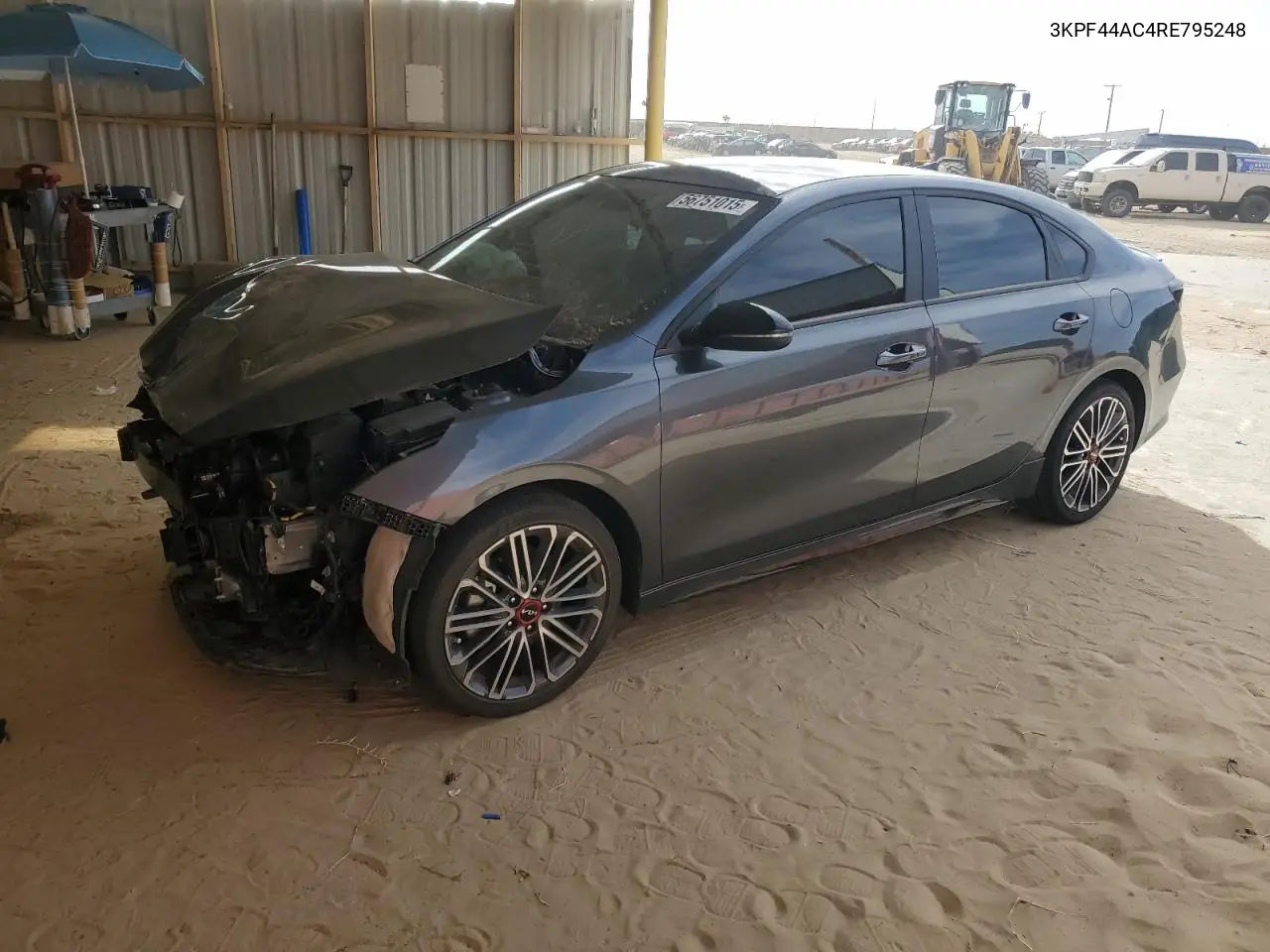 2024 Kia Forte Gt VIN: 3KPF44AC4RE795248 Lot: 56751015