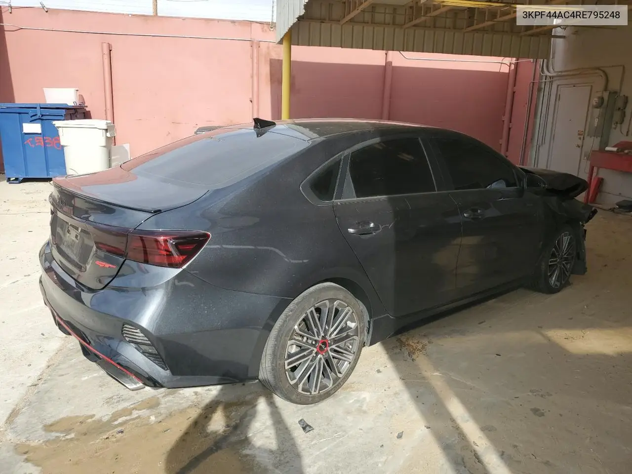 2024 Kia Forte Gt VIN: 3KPF44AC4RE795248 Lot: 56751015