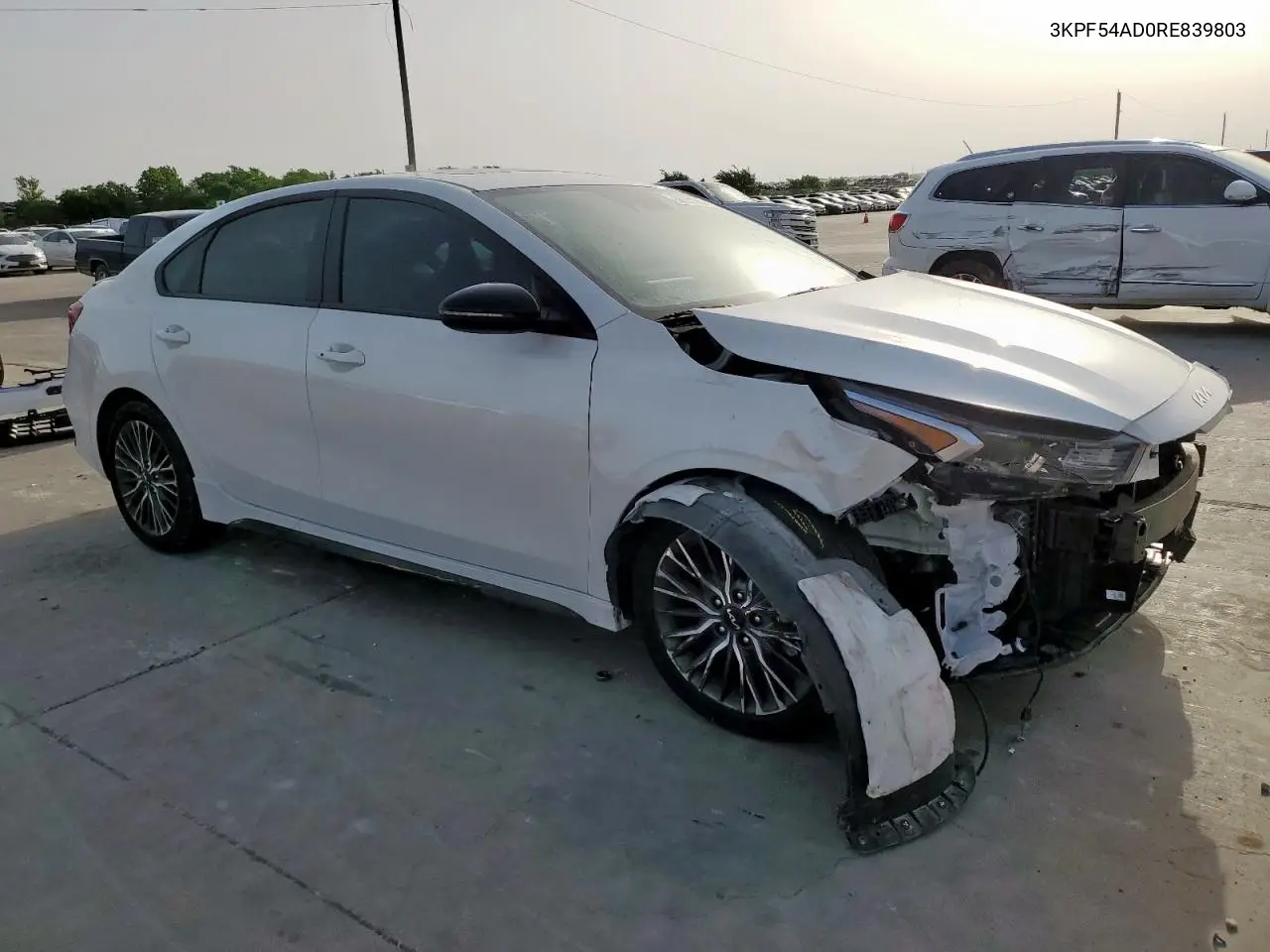 2024 Kia Forte Gt Line VIN: 3KPF54AD0RE839803 Lot: 56831065