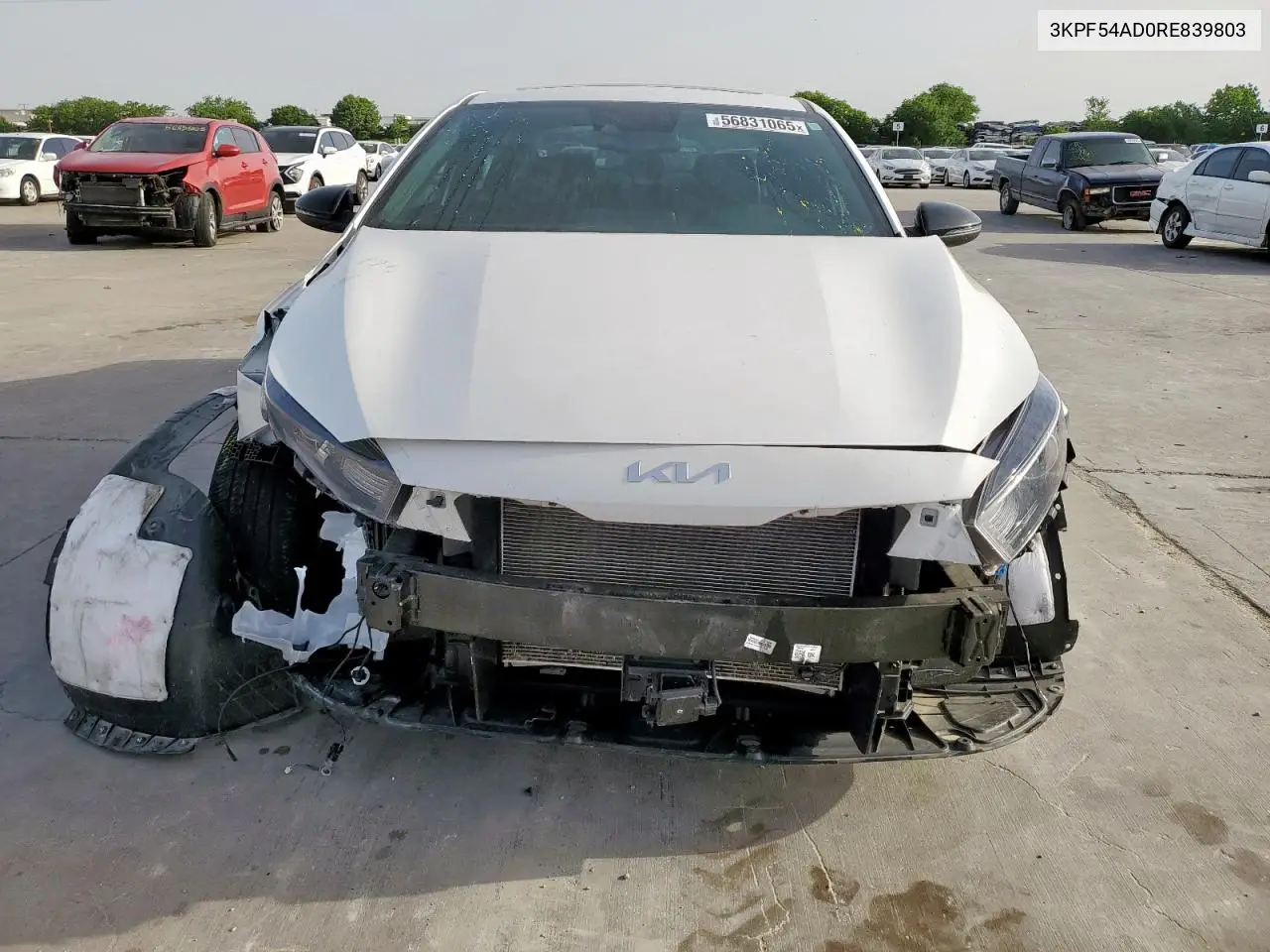 2024 Kia Forte Gt Line VIN: 3KPF54AD0RE839803 Lot: 56831065