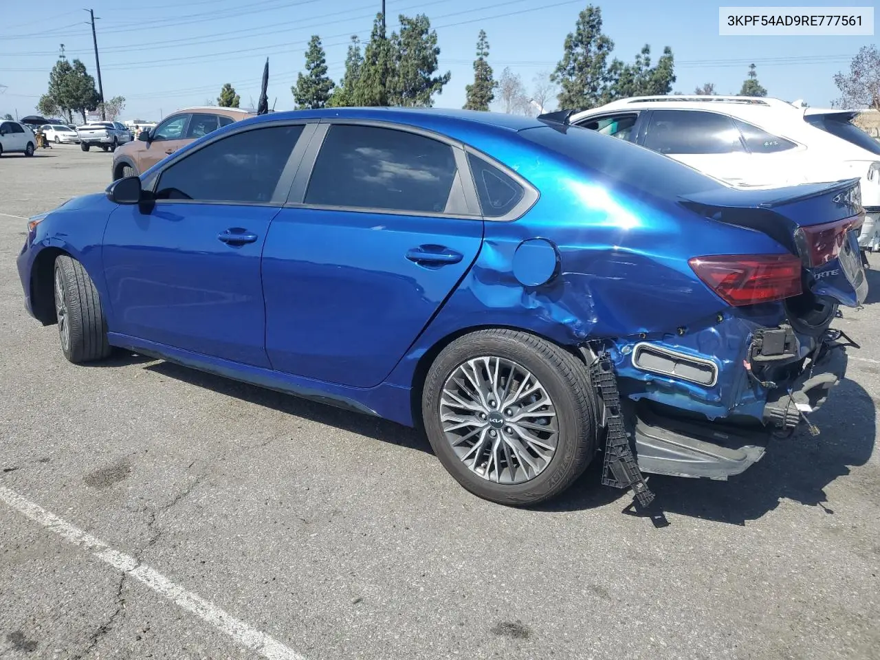 2024 Kia Forte Gt Line VIN: 3KPF54AD9RE777561 Lot: 57112735