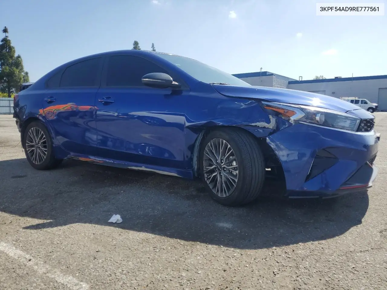 2024 Kia Forte Gt Line VIN: 3KPF54AD9RE777561 Lot: 57112735