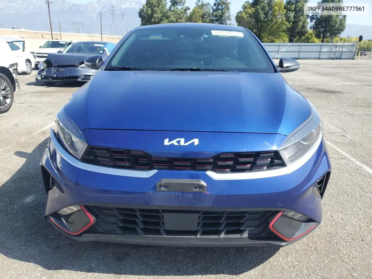 2024 Kia Forte Gt Line VIN: 3KPF54AD9RE777561 Lot: 57112735