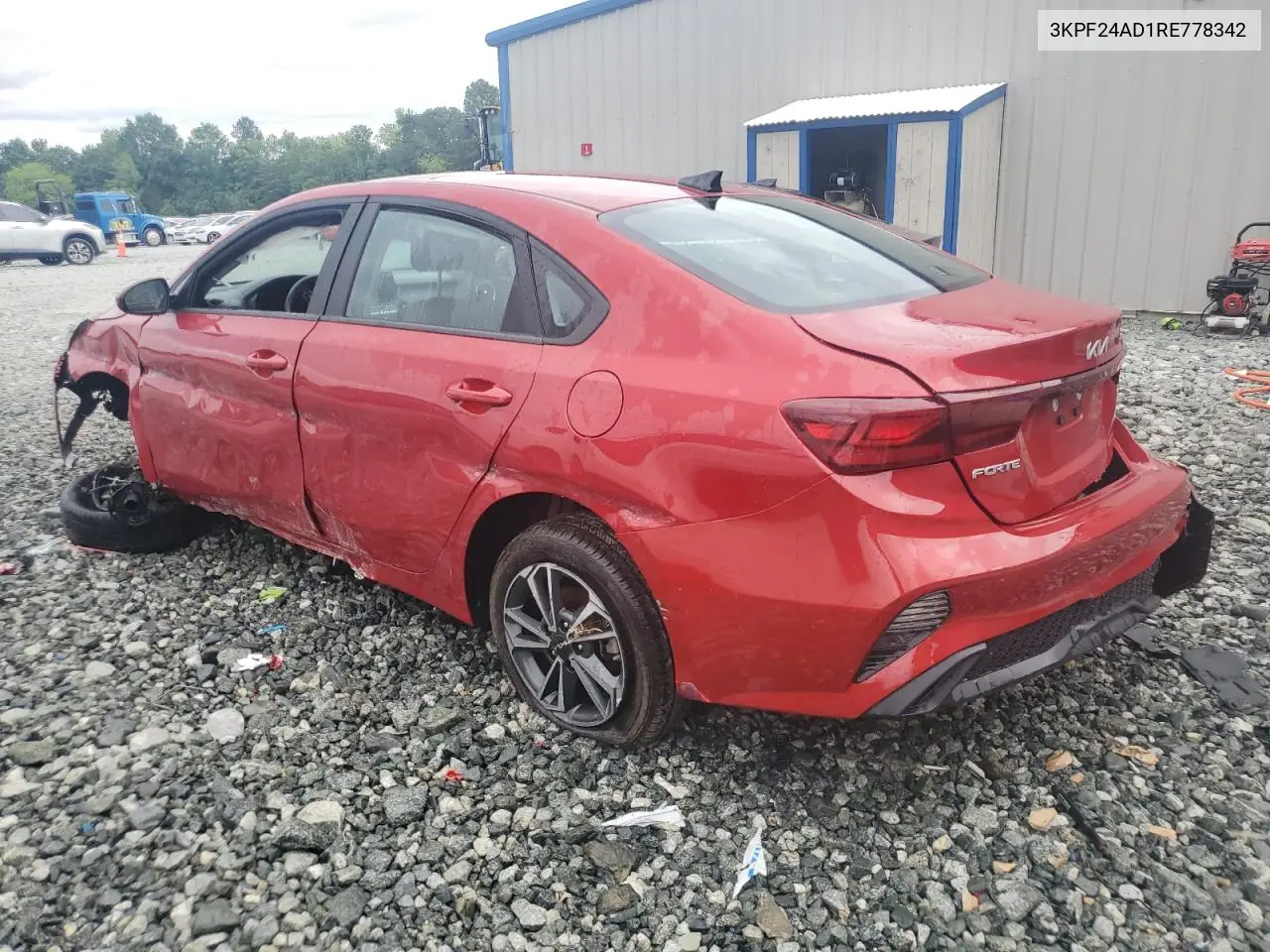 2024 Kia Forte Lx VIN: 3KPF24AD1RE778342 Lot: 60828265