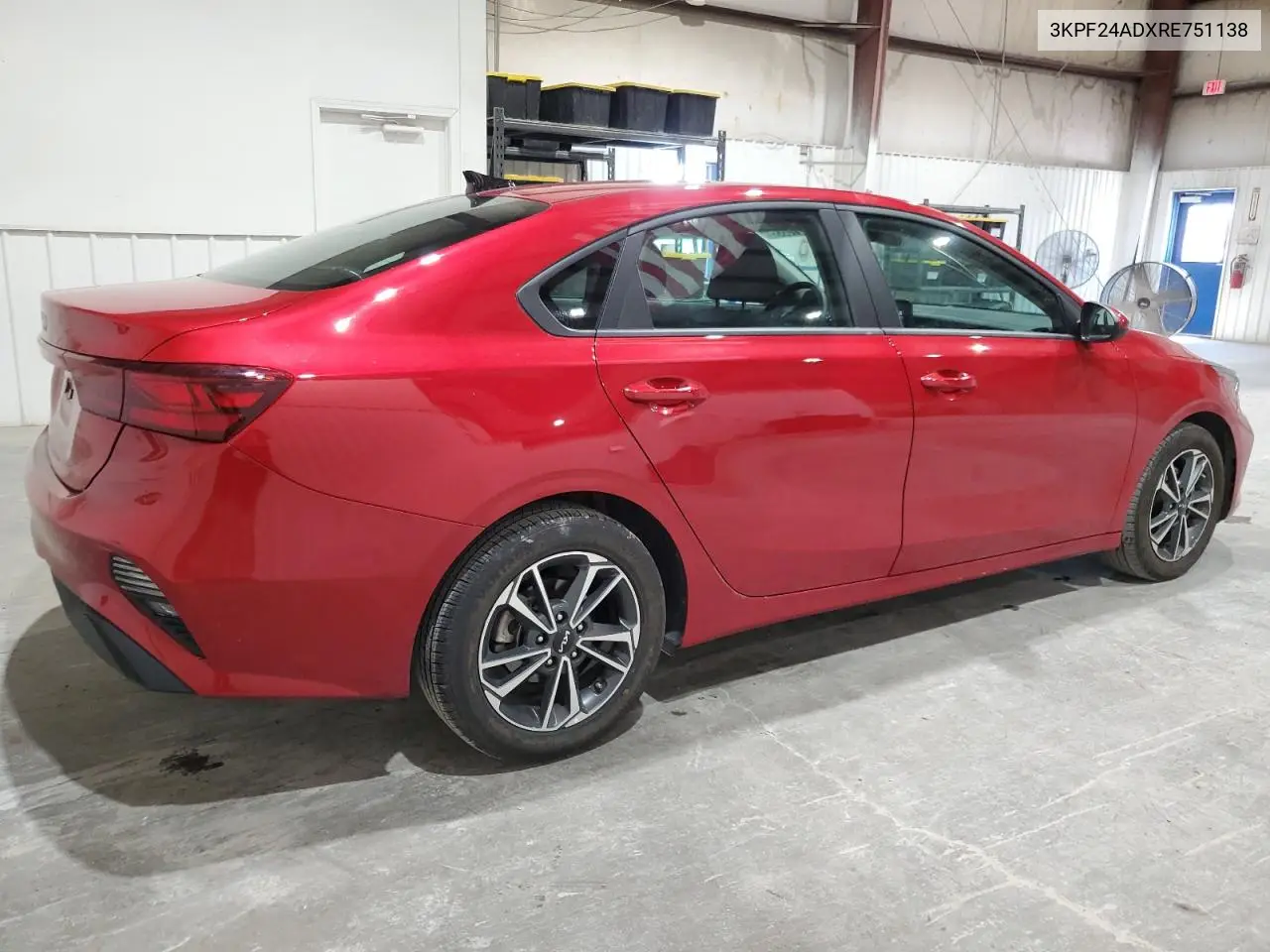 2024 Kia Forte Lx VIN: 3KPF24ADXRE751138 Lot: 62275535