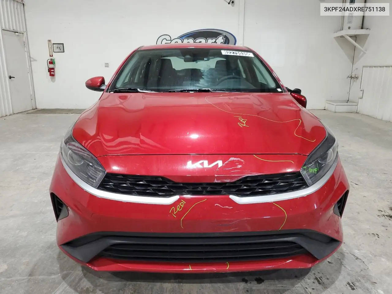 2024 Kia Forte Lx VIN: 3KPF24ADXRE751138 Lot: 62275535