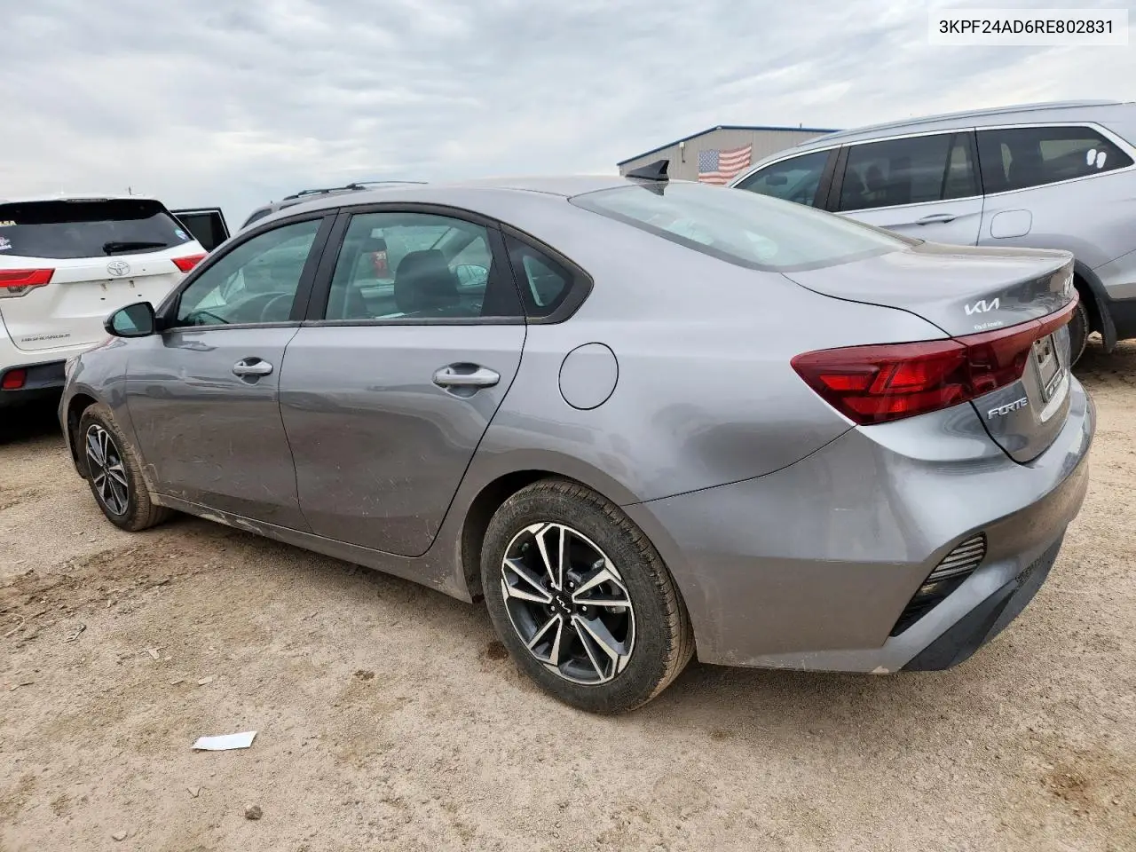 2024 Kia Forte Lx VIN: 3KPF24AD6RE802831 Lot: 62960365