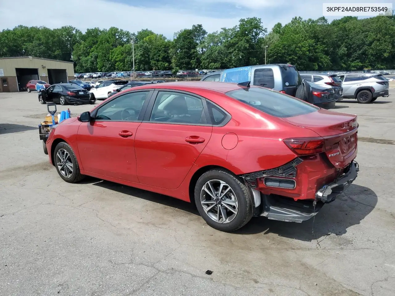 2024 Kia Forte Lx VIN: 3KPF24AD8RE753549 Lot: 62997065