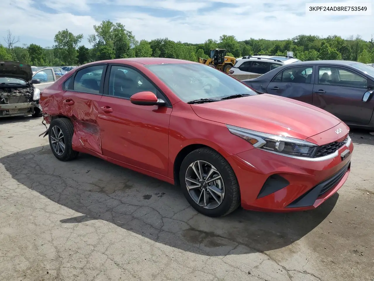 2024 Kia Forte Lx VIN: 3KPF24AD8RE753549 Lot: 62997065