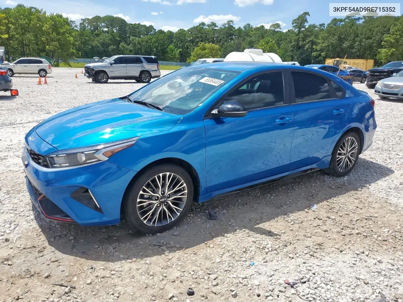 2024 Kia Forte Gt Line VIN: 3KPF54AD9RE715352 Lot: 65364485