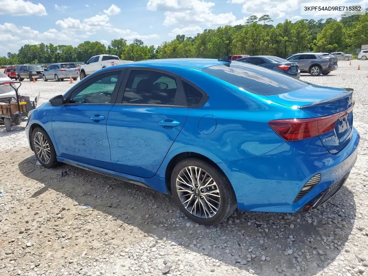 2024 Kia Forte Gt Line VIN: 3KPF54AD9RE715352 Lot: 65364485