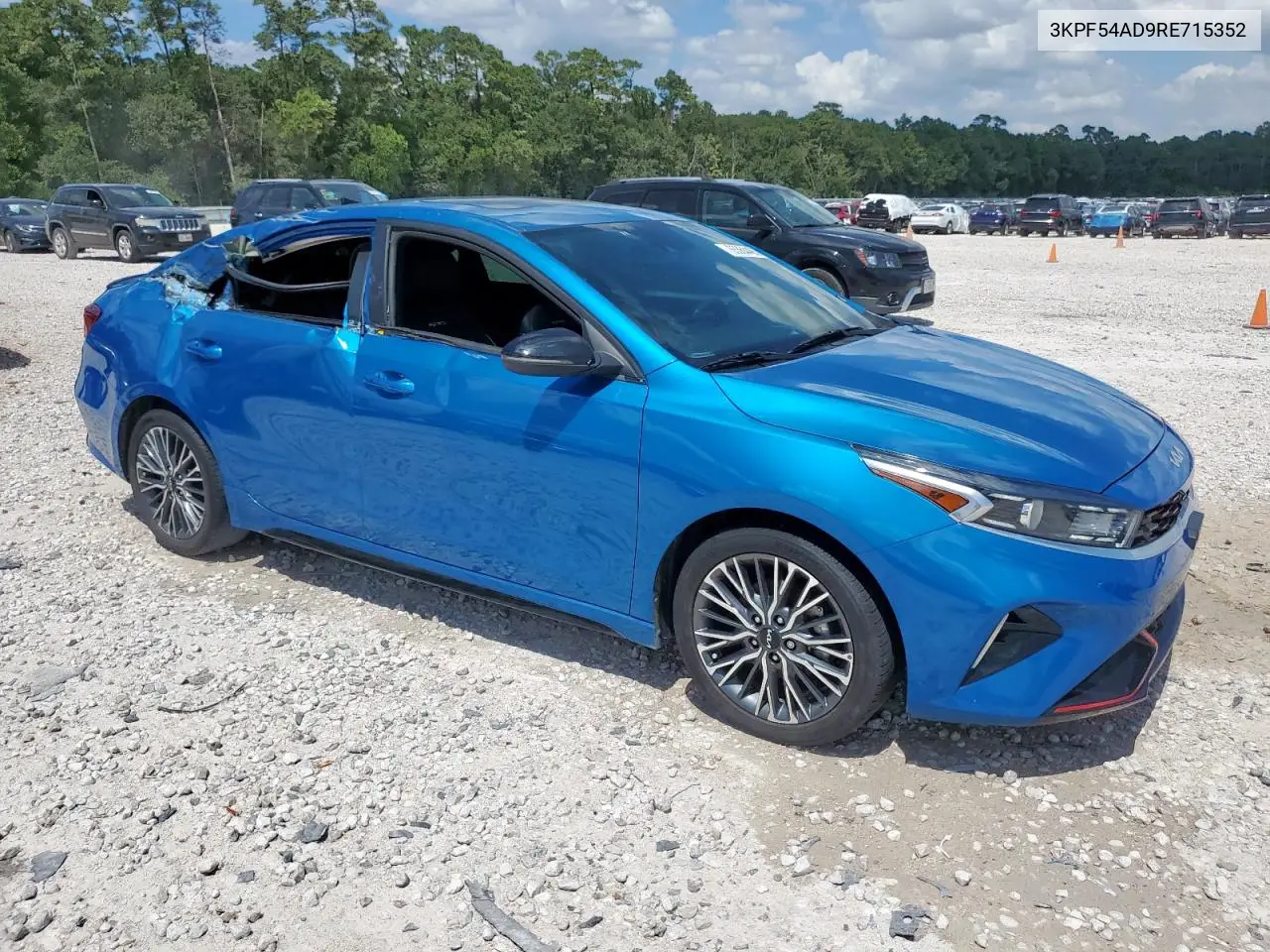 2024 Kia Forte Gt Line VIN: 3KPF54AD9RE715352 Lot: 65364485