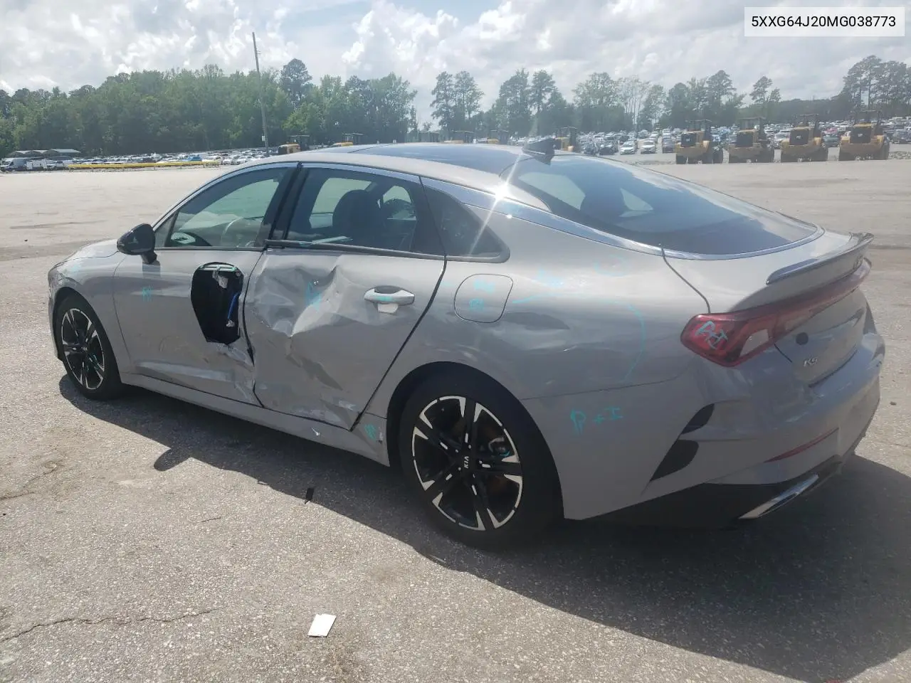 2021 Kia K5 Gt Line VIN: 5XXG64J20MG038773 Lot: 54147485