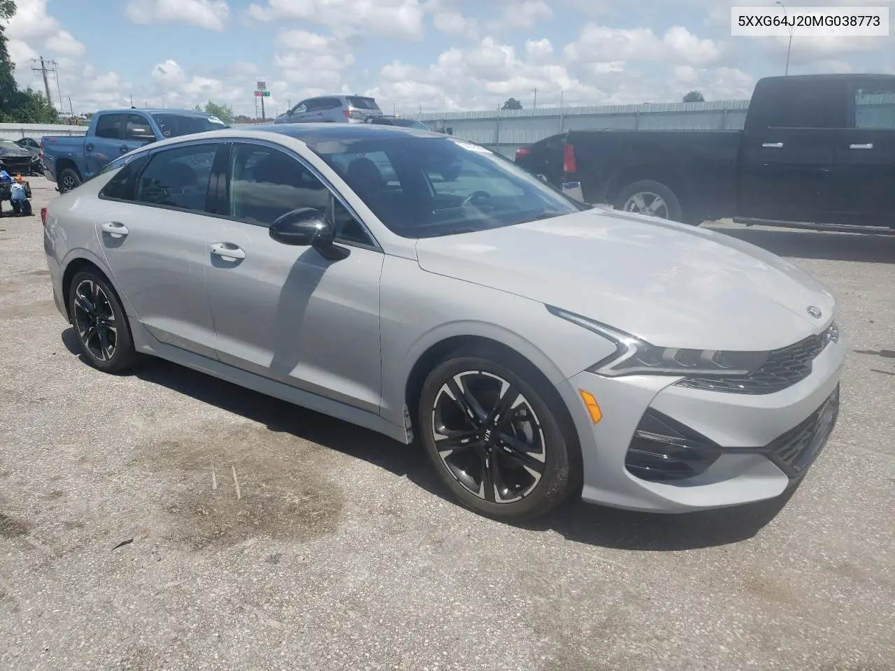 2021 Kia K5 Gt Line VIN: 5XXG64J20MG038773 Lot: 54147485