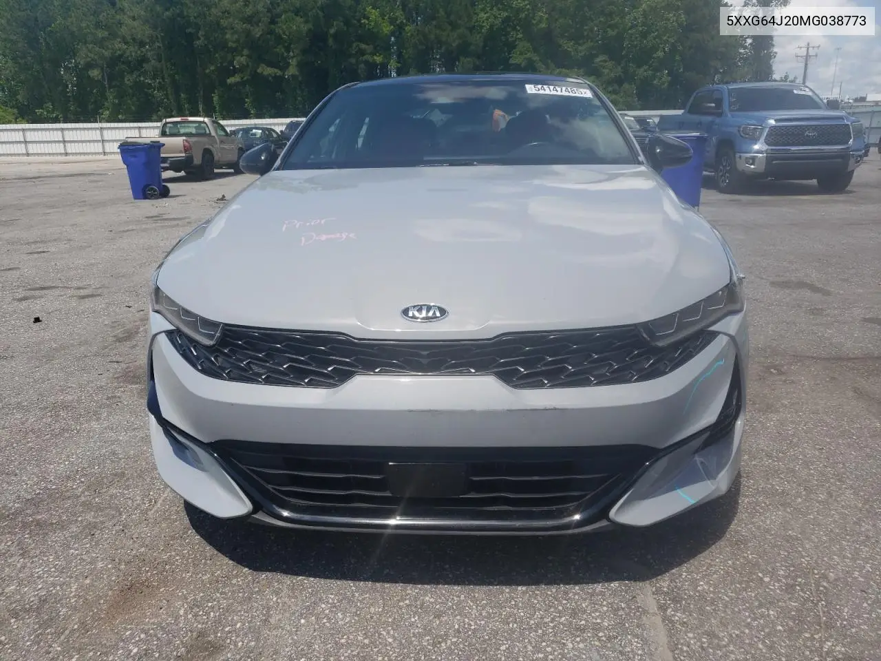 2021 Kia K5 Gt Line VIN: 5XXG64J20MG038773 Lot: 54147485