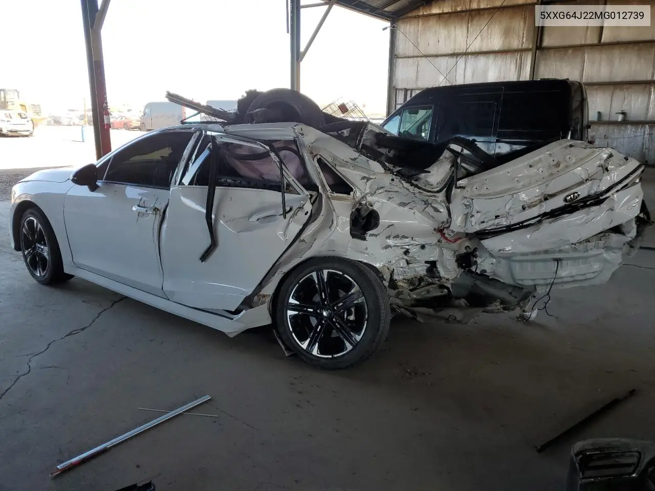 2021 Kia K5 Gt Line VIN: 5XXG64J22MG012739 Lot: 56225335