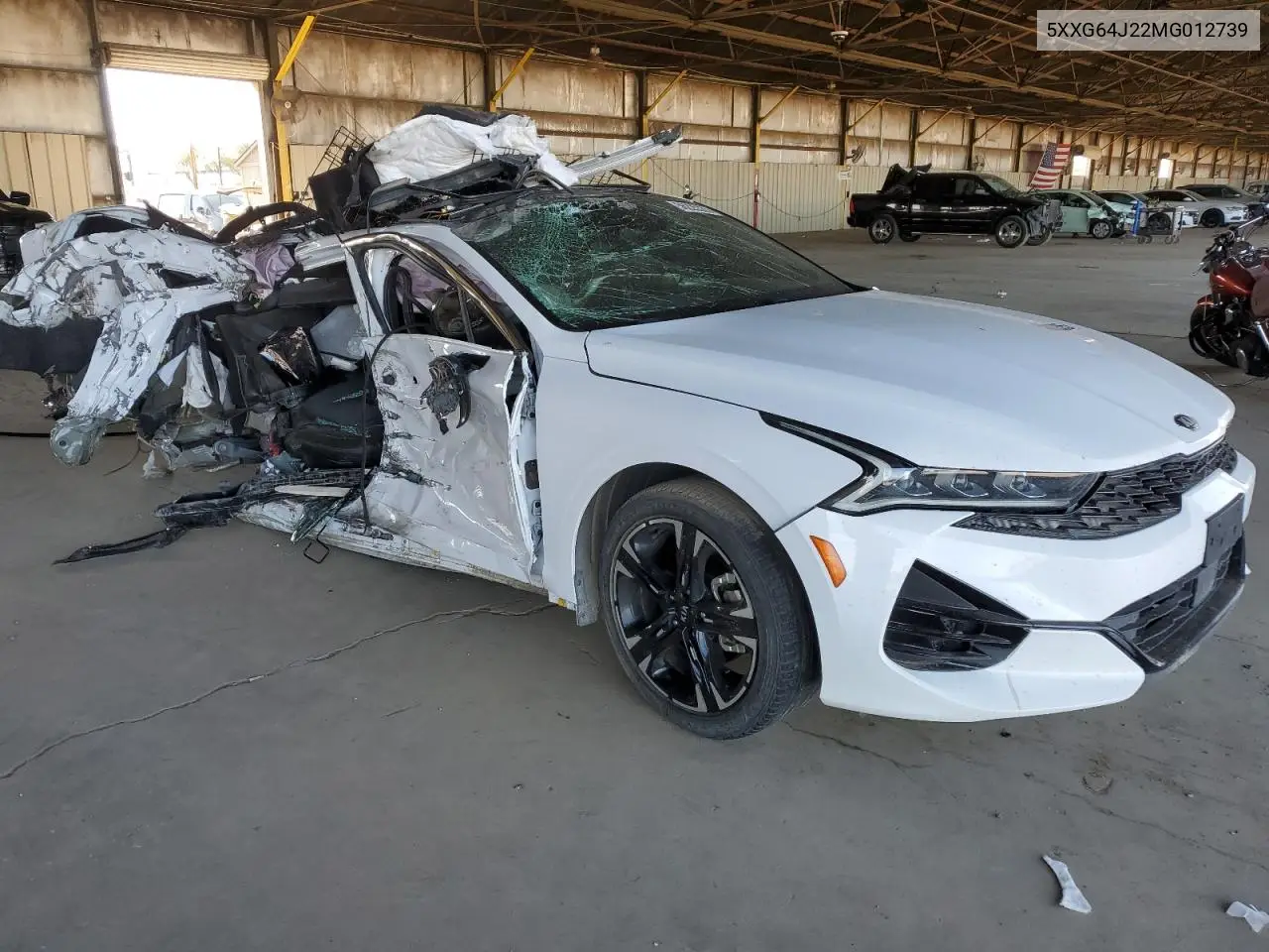 2021 Kia K5 Gt Line VIN: 5XXG64J22MG012739 Lot: 56225335