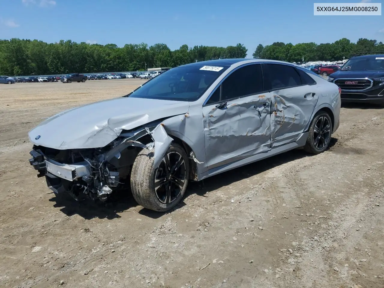 2021 Kia K5 Gt Line VIN: 5XXG64J25MG008250 Lot: 56875015