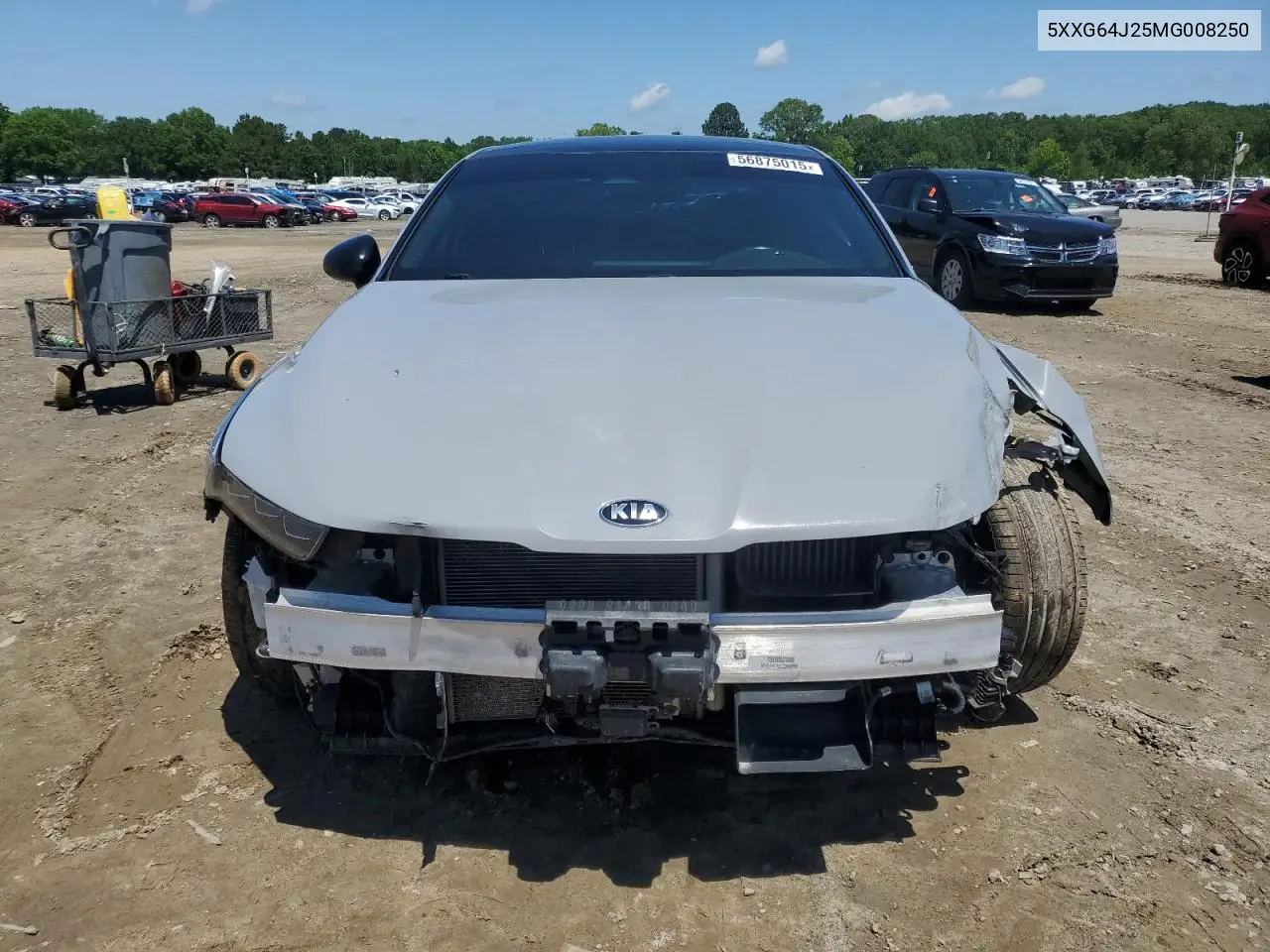 2021 Kia K5 Gt Line VIN: 5XXG64J25MG008250 Lot: 56875015