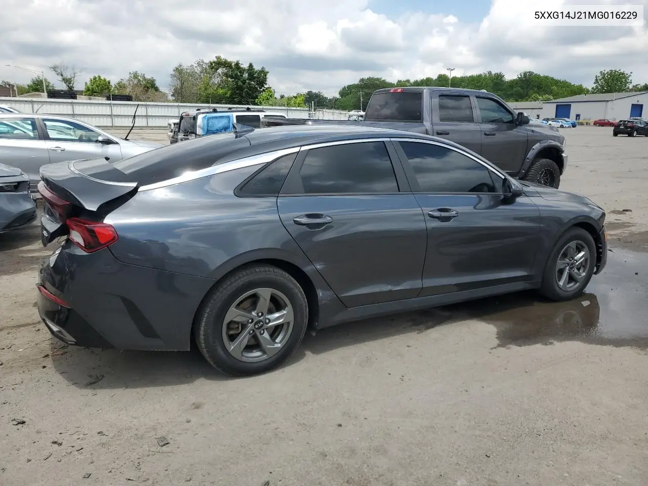 2021 Kia K5 Lxs VIN: 5XXG14J21MG016229 Lot: 59130925