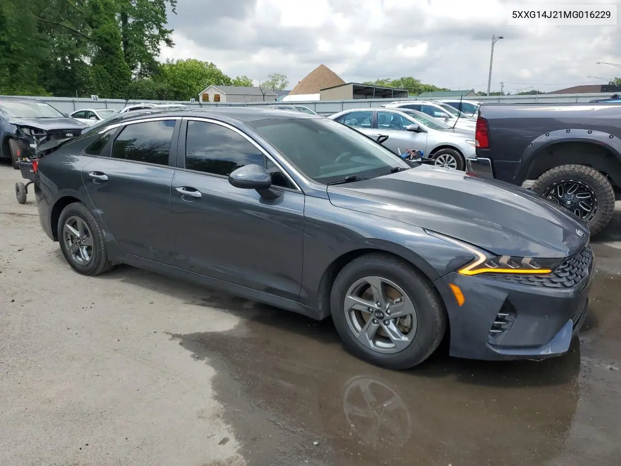2021 Kia K5 Lxs VIN: 5XXG14J21MG016229 Lot: 59130925