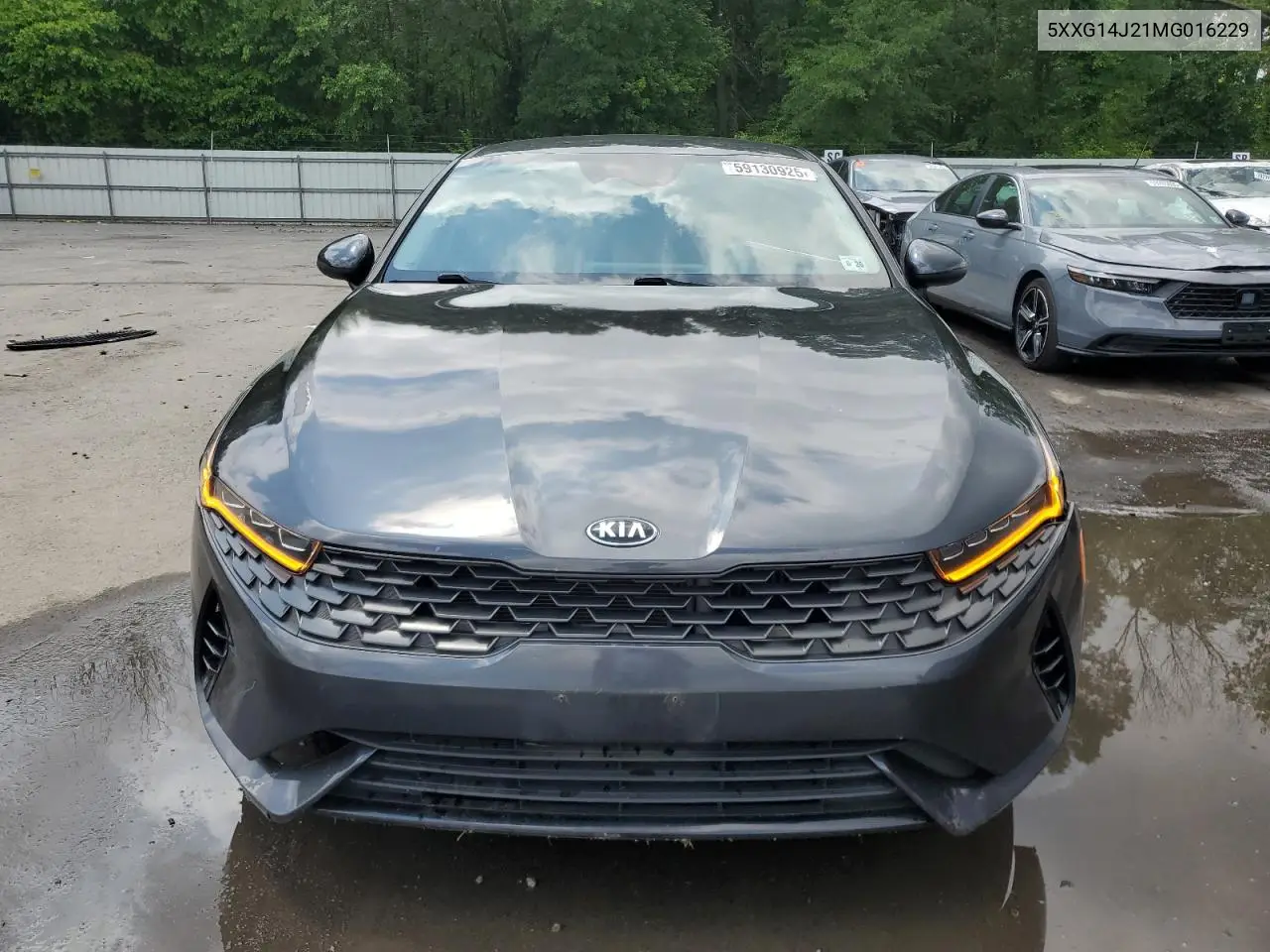 2021 Kia K5 Lxs VIN: 5XXG14J21MG016229 Lot: 59130925