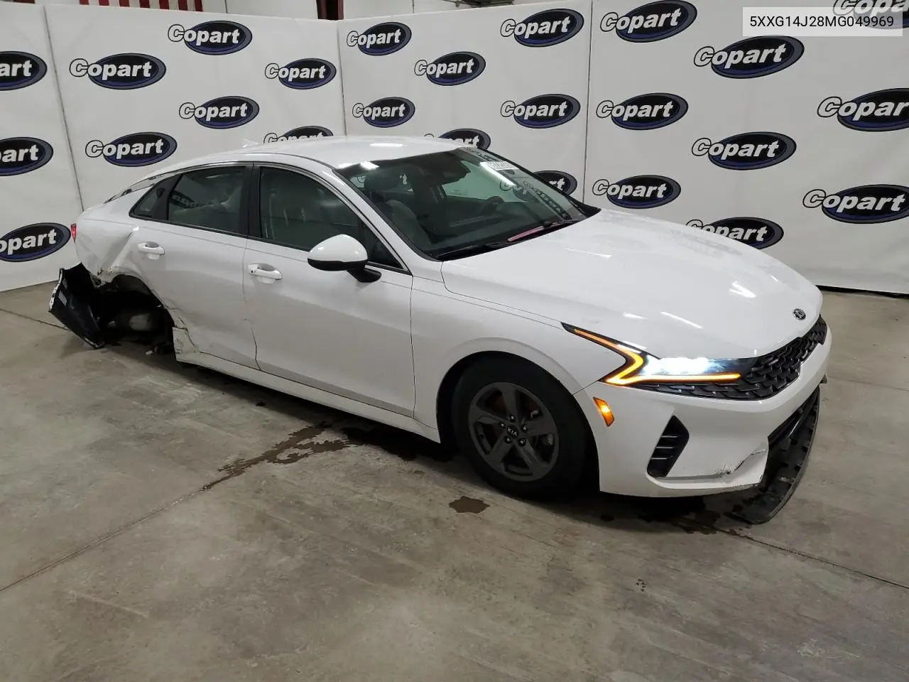 2021 Kia K5 Lxs VIN: 5XXG14J28MG049969 Lot: 60220095