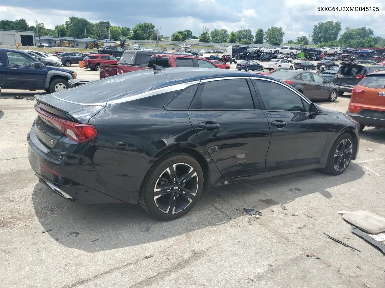 2021 Kia K5 Gt Line VIN: 5XXG64J2XMG045195 Lot: 61843515