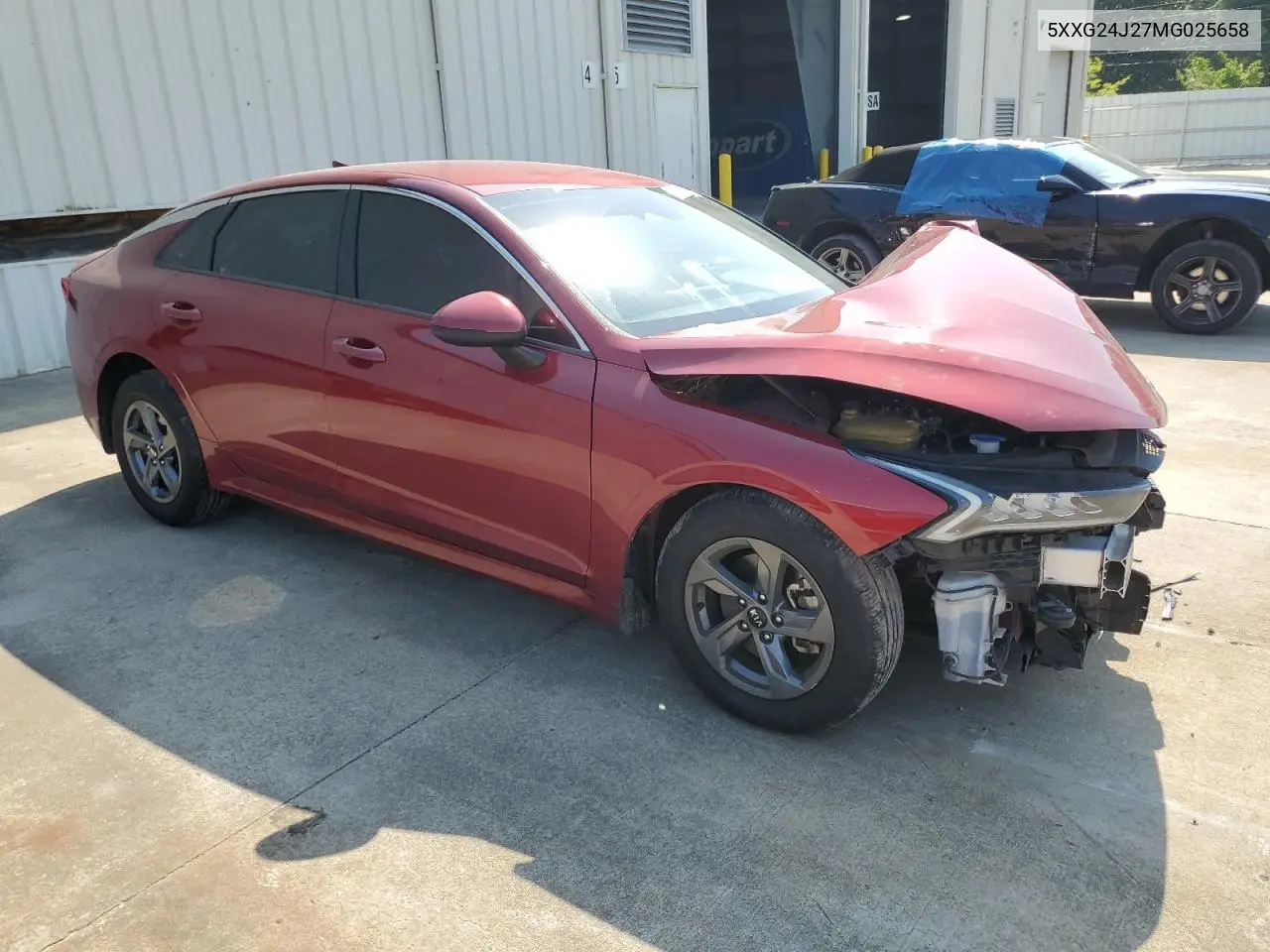 2021 Kia K5 Lx VIN: 5XXG24J27MG025658 Lot: 62010775
