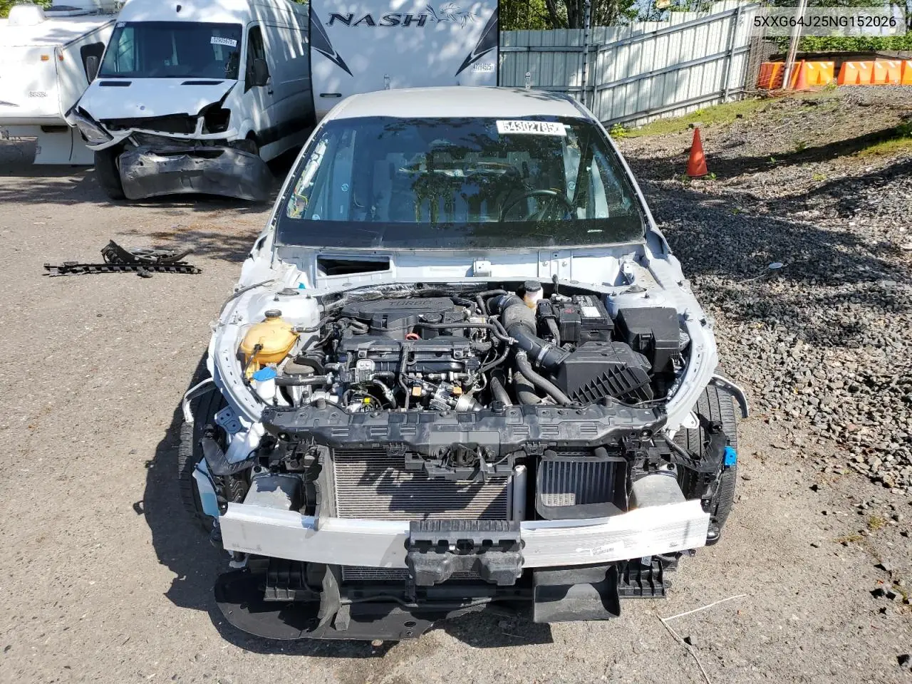 2022 Kia K5 Gt Line VIN: 5XXG64J25NG152026 Lot: 54302785