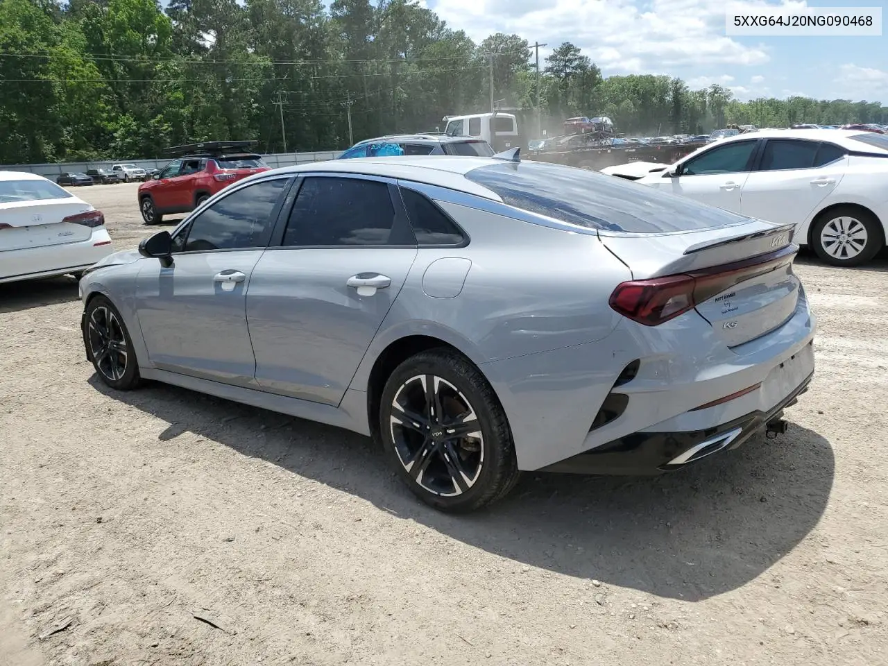 2022 Kia K5 Gt Line VIN: 5XXG64J20NG090468 Lot: 55040045