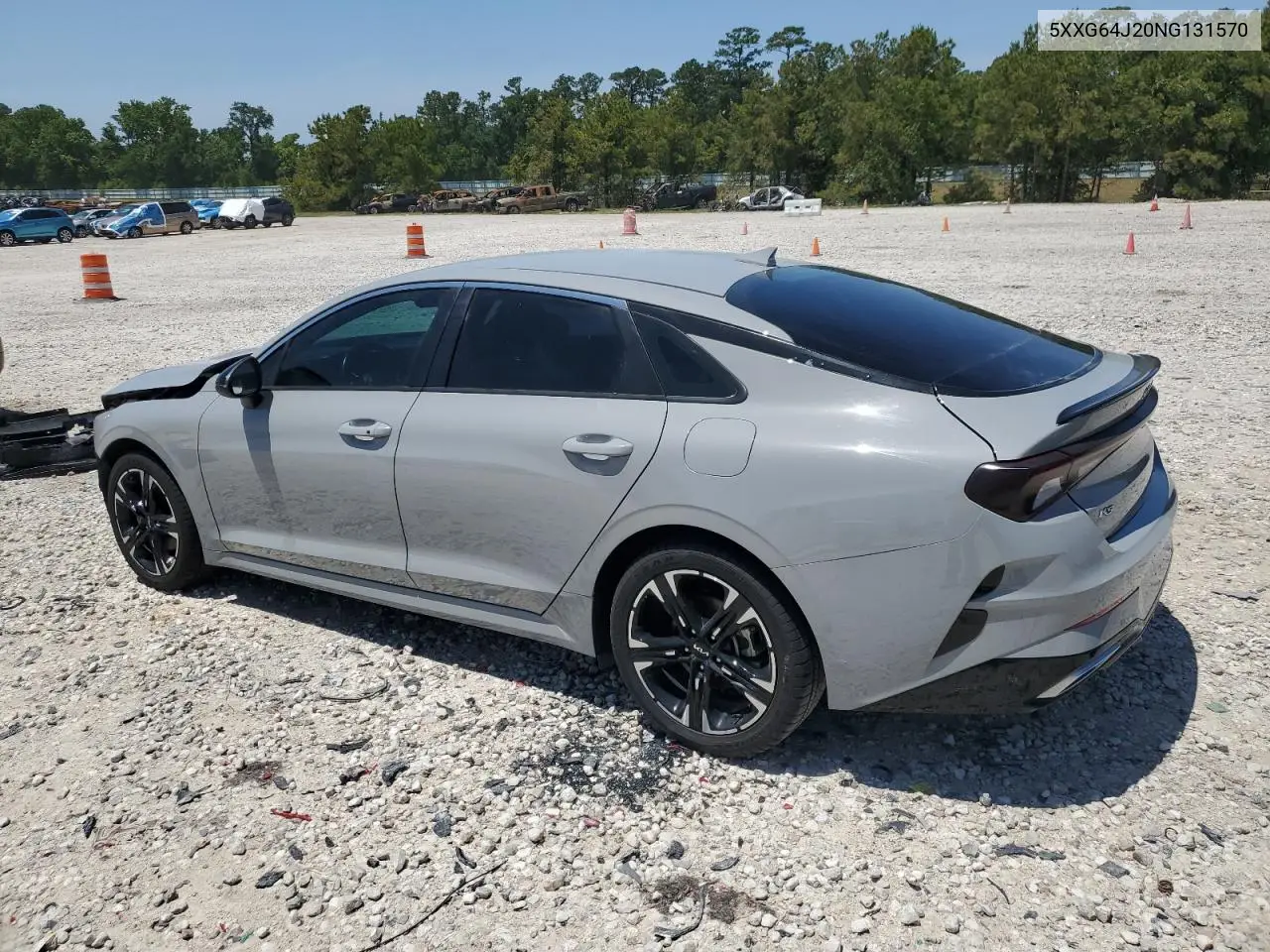2022 Kia K5 Gt Line VIN: 5XXG64J20NG131570 Lot: 55072695