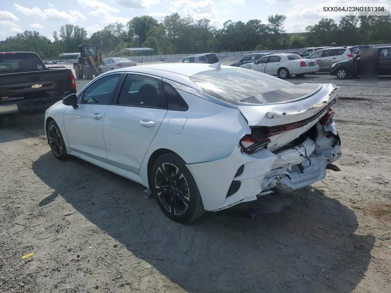 2022 Kia K5 Gt Line VIN: 5XXG64J23NG151358 Lot: 56297245