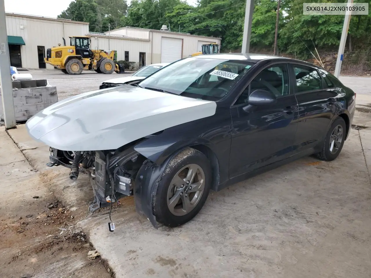 2022 Kia K5 Lxs VIN: 5XXG14J2XNG103905 Lot: 56506555