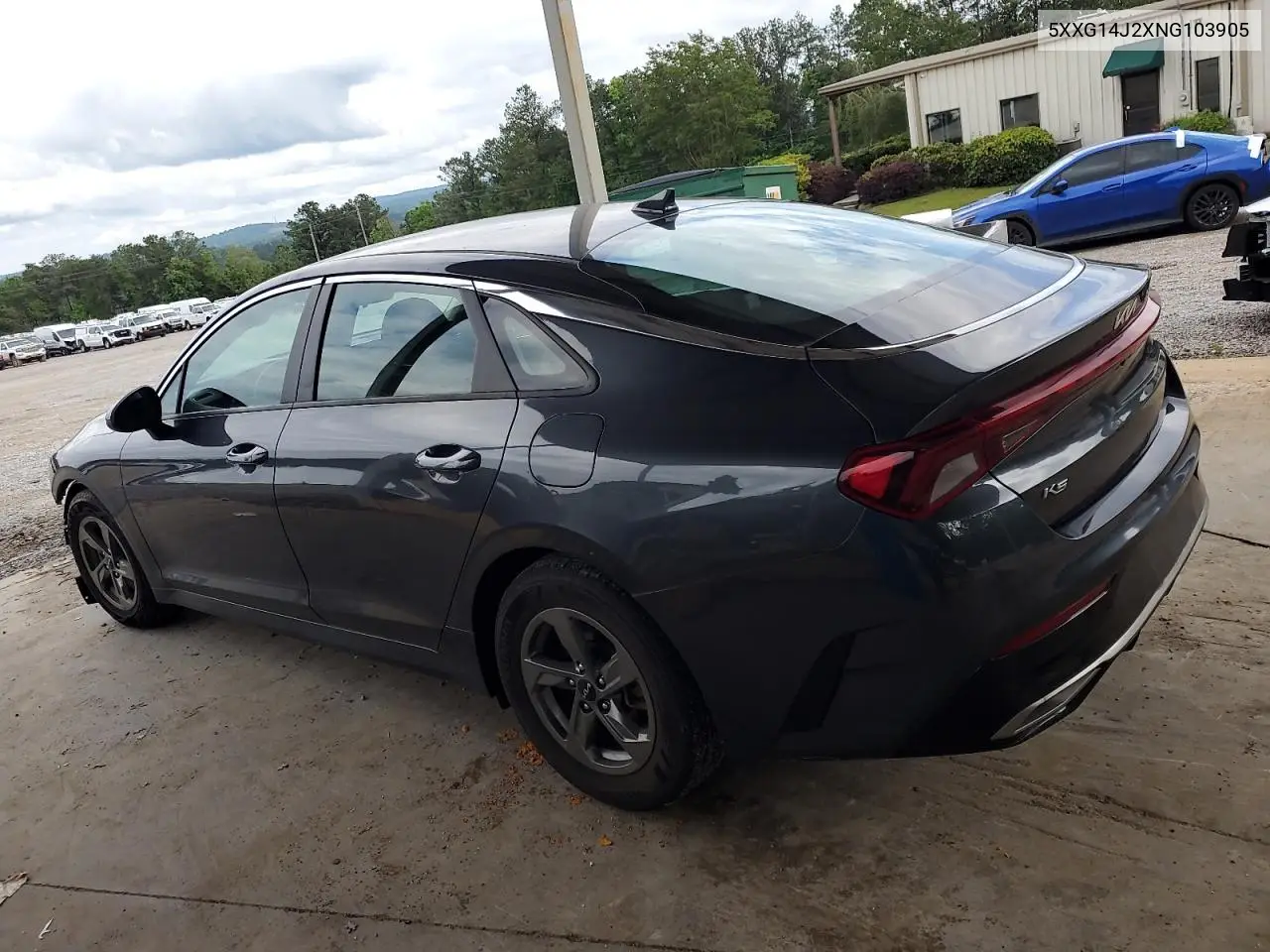 2022 Kia K5 Lxs VIN: 5XXG14J2XNG103905 Lot: 56506555