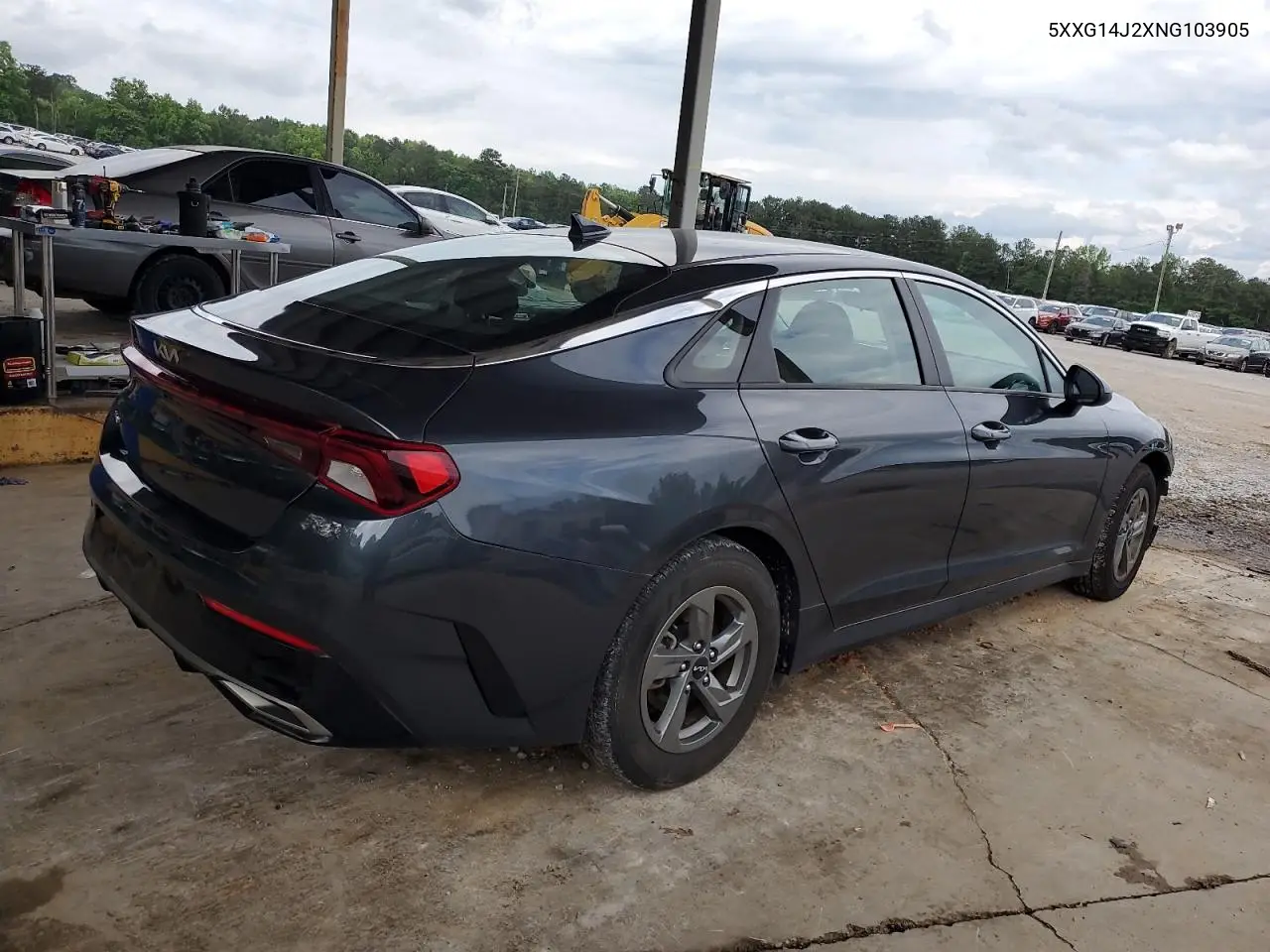 2022 Kia K5 Lxs VIN: 5XXG14J2XNG103905 Lot: 56506555