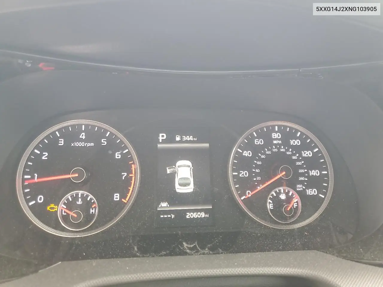 2022 Kia K5 Lxs VIN: 5XXG14J2XNG103905 Lot: 56506555