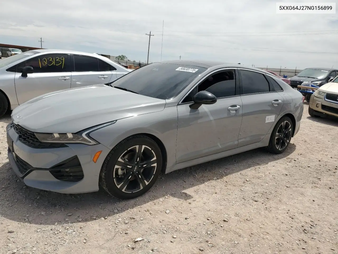 2022 Kia K5 Gt Line VIN: 5XXG64J27NG156899 Lot: 56630775