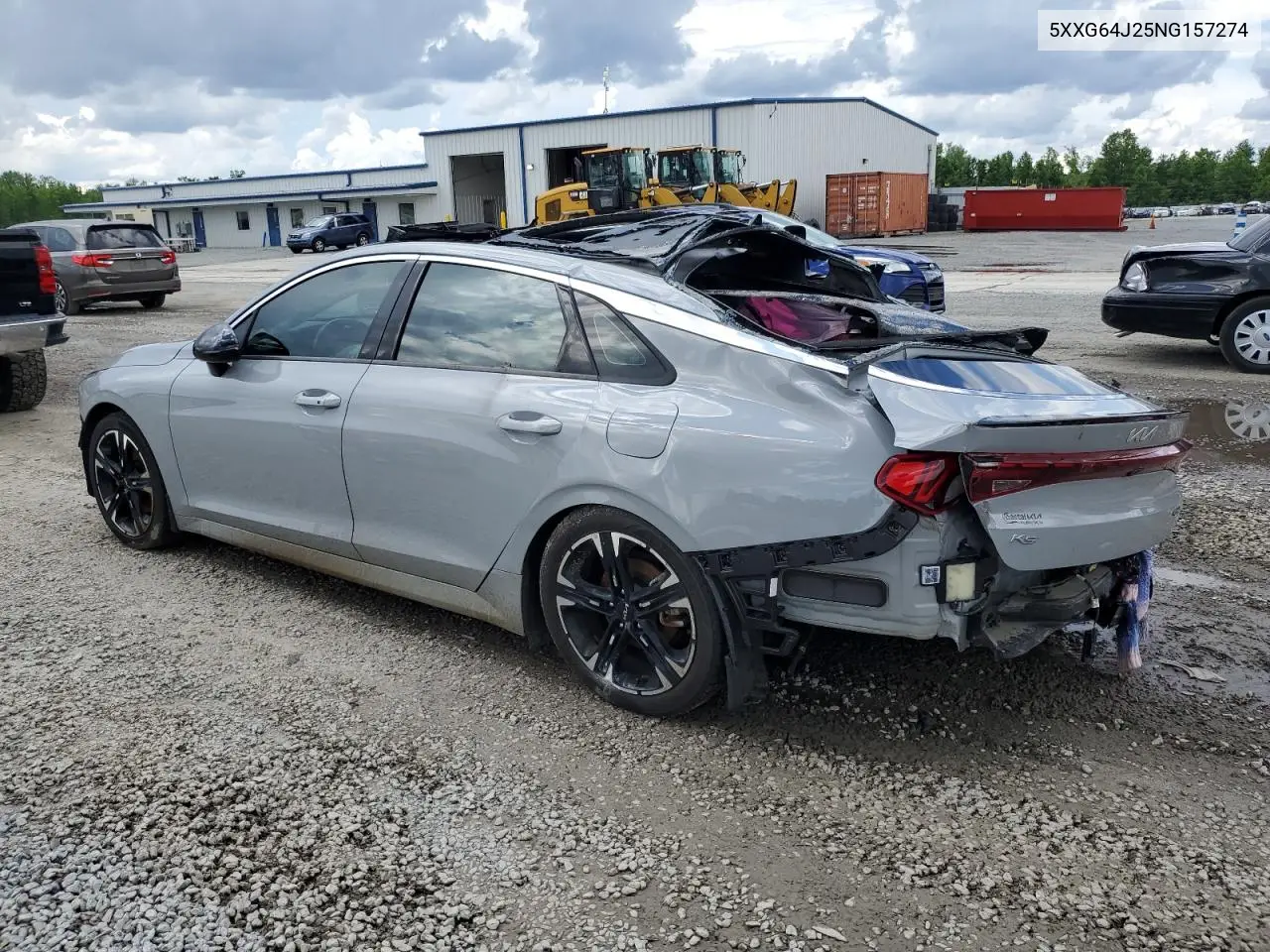 2022 Kia K5 Gt Line VIN: 5XXG64J25NG157274 Lot: 56855755