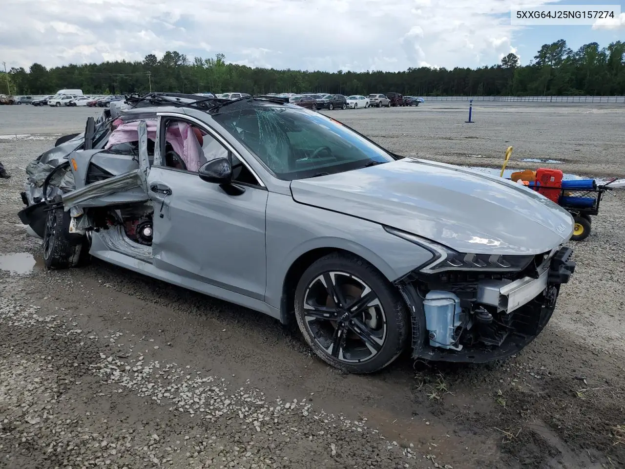 2022 Kia K5 Gt Line VIN: 5XXG64J25NG157274 Lot: 56855755