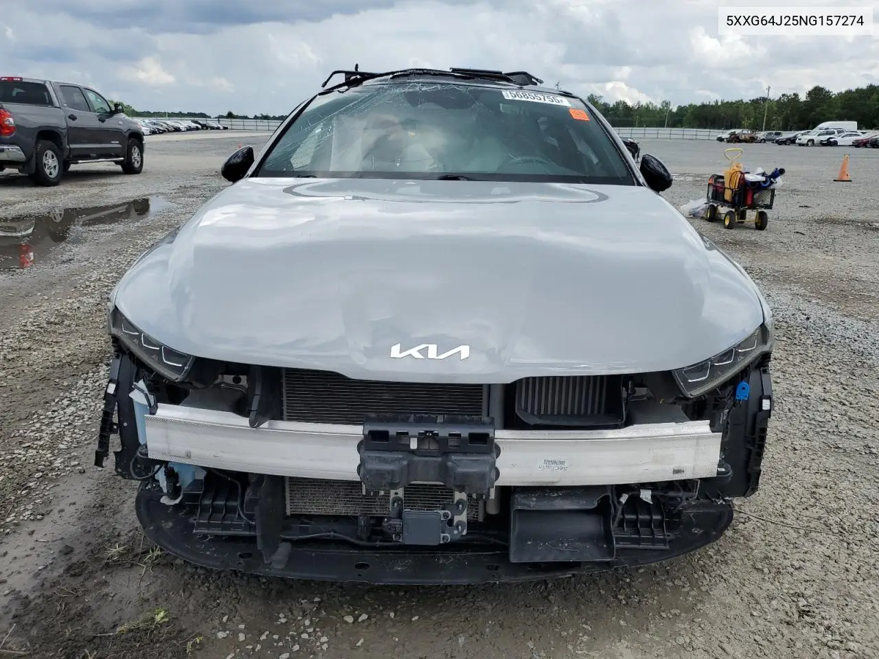 2022 Kia K5 Gt Line VIN: 5XXG64J25NG157274 Lot: 56855755